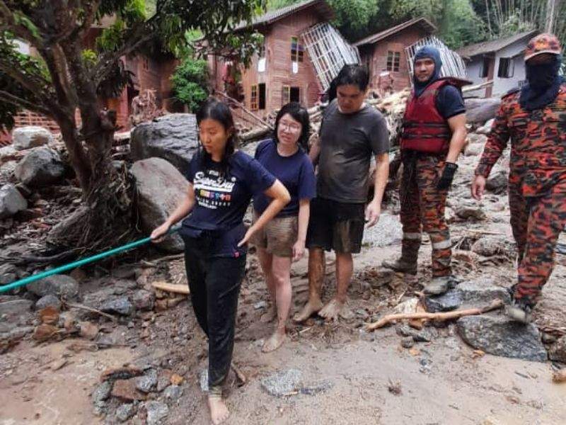 Tiga Masih Hilang Dalam Kejadian Banjir Lumpur Di Bentong Sahih