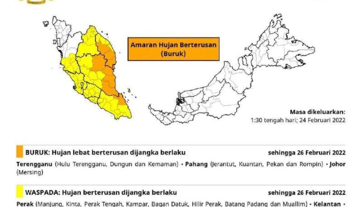 amaran hujan