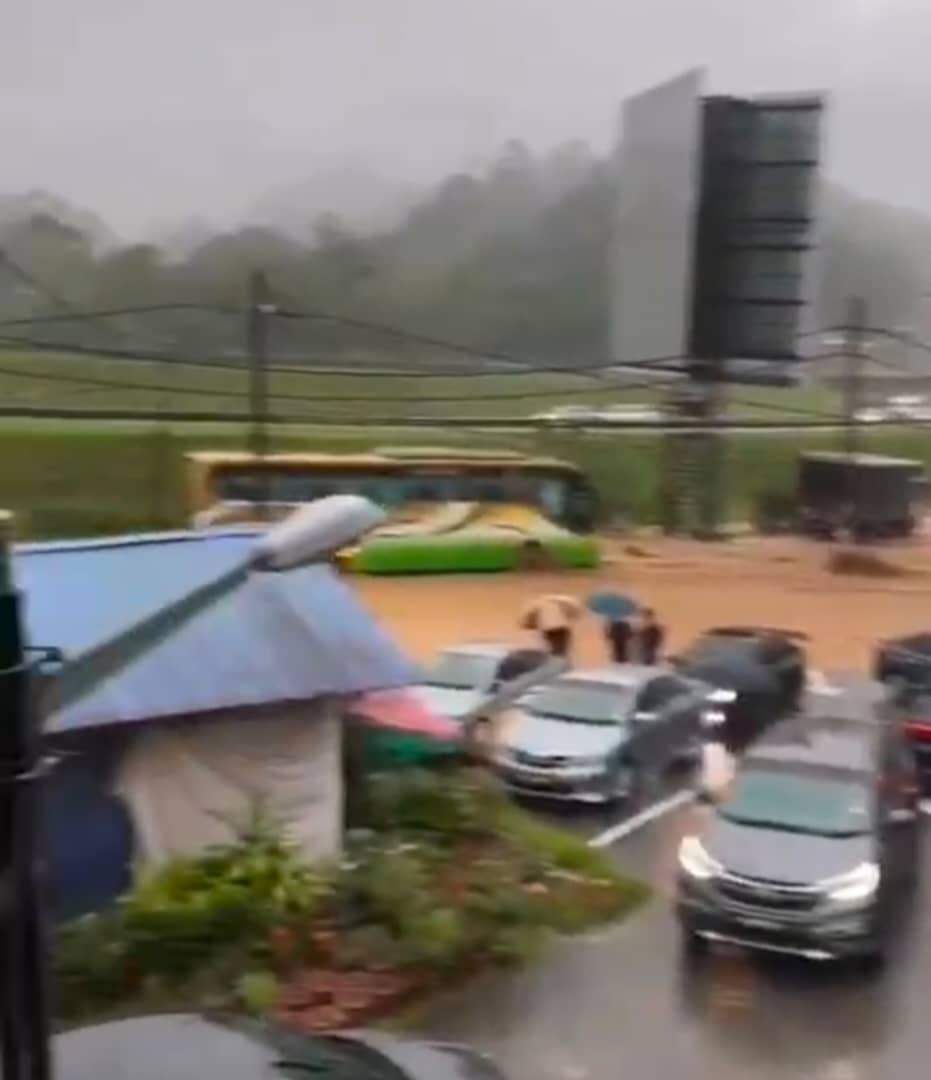 Banjir Lumpur Landa Bukit Tinggi, Janda Baik, Bentong - SAHIH